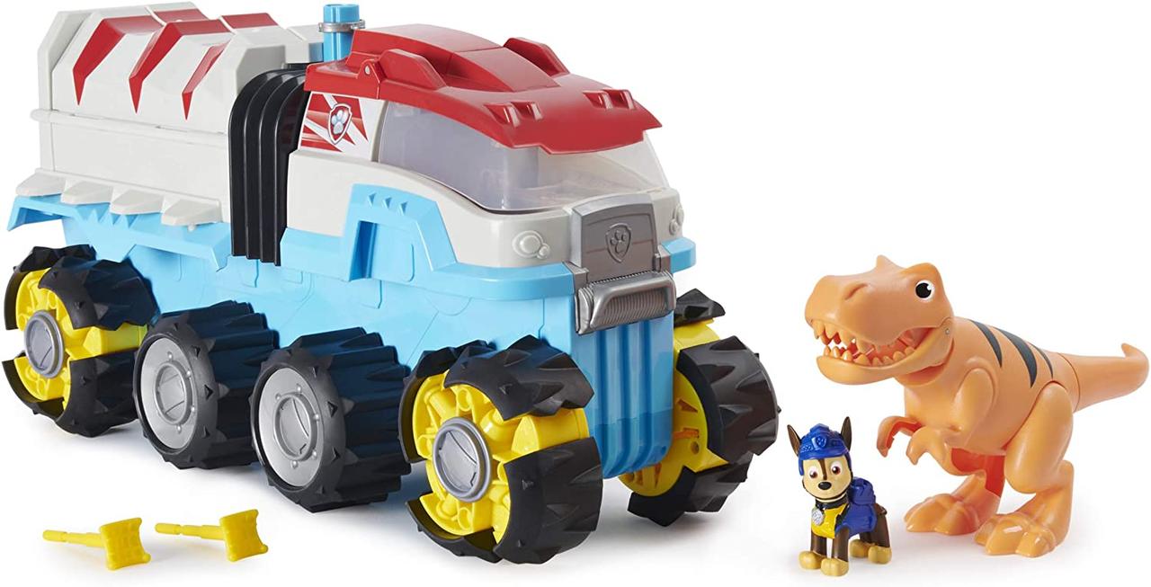 Ігровий набір Патрулево Щенячий Патруль з динозавром Paw Patrol Dino Patroller Motorized Team