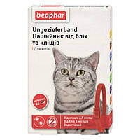 Beaphar Ungezieferband for Cat - нашийник Біфар від бліх і кліщів для кішок, червоний - 35 см
