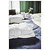 Жіночий банний махровий халат 100 % бавовна IKEA ROCKÅN білий розмір S/M ІКЕА РОККОН, фото 5