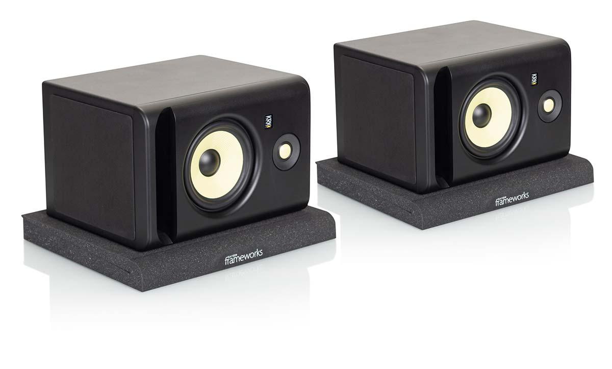 Ізоляційні прокладки для студійних моніторів GATOR FRAMEWORKS GFW-ISOPAD-LG Studio Monitor Isolation Pads —, фото 1