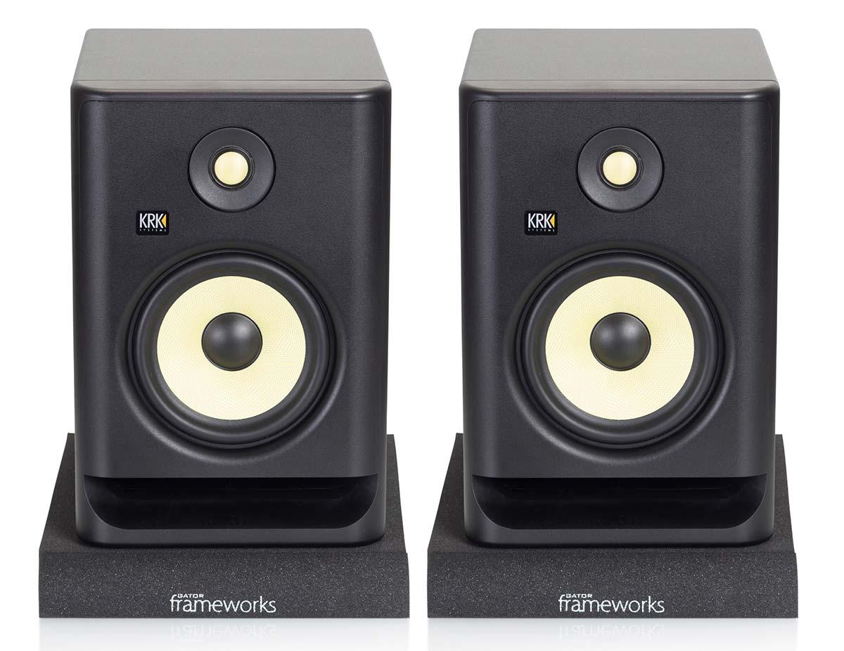 Ізоляційні прокладки для студійних моніторів GATOR FRAMEWORKS GFW-ISOPAD-MD Studio Monitor Isolation Pads —, фото 1