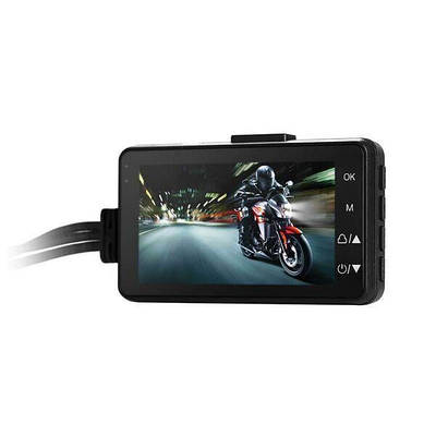 Відеореєстратор для мотоцикла з двома камерами Leshp SE300, FullHD 1080P, кут 140 градусів