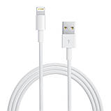 Apple кабель для айфона Lightning to USB 1 м (MD818ZM/A) кабель шнур заряджання для Biphone ipad, фото 4
