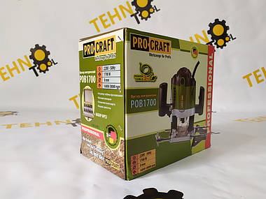 Ручний Фрезер Procraft РІВ 1700 + набір фрез 12 шт., фото 5