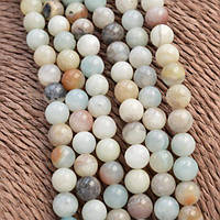 Бусини Амазонить 60 шт. Кулька 6 мм