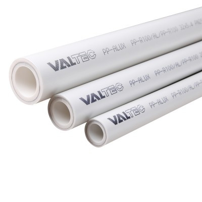 Поліпропіленова труба, армована алюмінієм VALTEC PP-ALUX, 20 мм (пластикова труба)