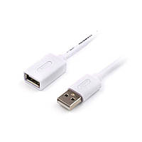 Удлинитель USB кабель (AM/AF) AtCom 0.8м