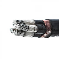 Силовий бронований алюмінієвий кабель АВБШвнг 4х95 ГОСТ
