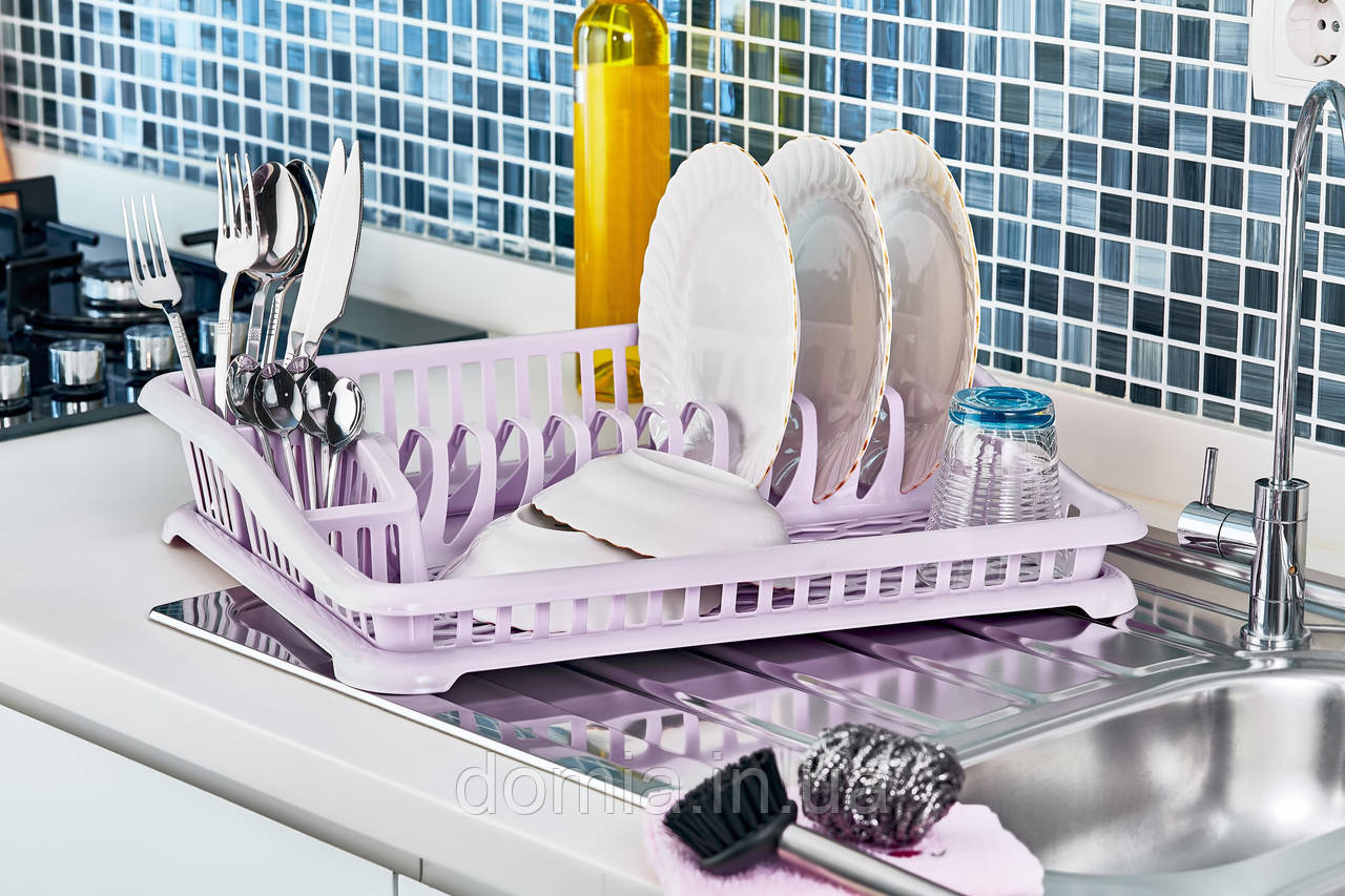 Сушарка для посуду (45,5*35*8,5 см) AKAY Plastik Туреччина АК-542