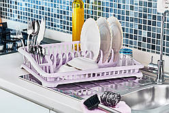 Сушарка для посуду (45,5*35*8,5 см) AKAY Plastik Туреччина АК-542