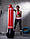 Комплект груша боксерська надувна + рукавички Червоний, фото 4