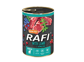 Dolina Noteci Rafi junior (Долина Нотечі) паштет з ягням, лохиною та журавлиною 400 г для собак