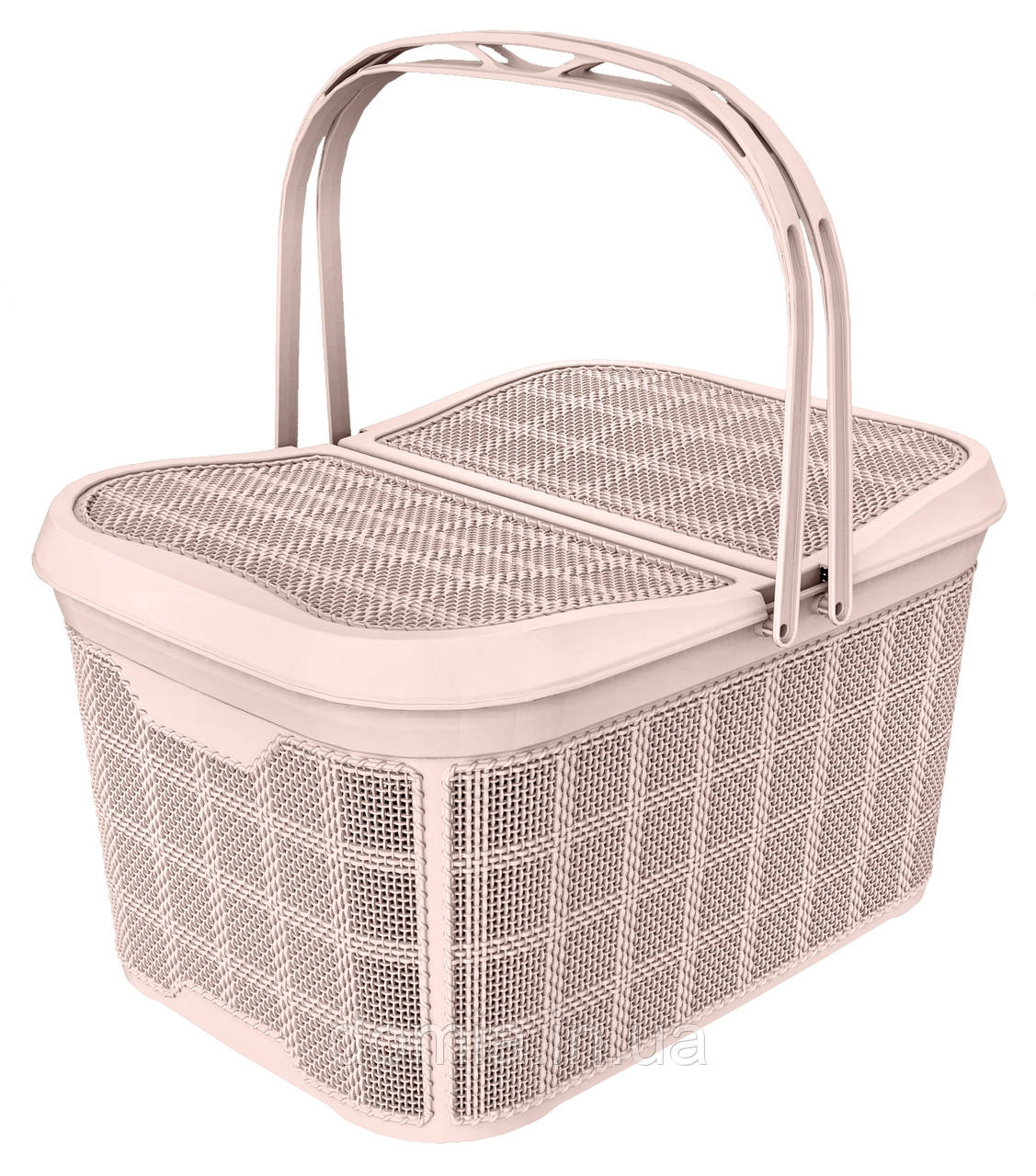 Корзина "JUTE" для пікніка (46*34*26 см) 26 л. AKAY Plastik Туреччина АК-588