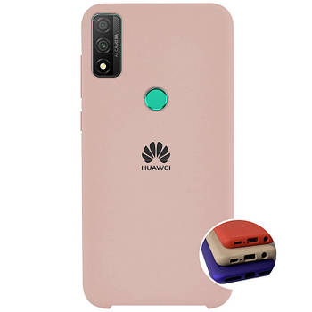 Чохол Silicone FULL case для Huawei P Smart 2020 (01) Pink sand пудровий