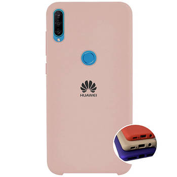 Чохол Silicone FULL case для Huawei Y6P 2020 (01) Pink sand пудровий