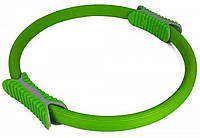 Эспандер MS 2287 кольцо для пилатеса цвет зеленый