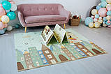 Дитячий двобічний килимок POPPET "Сплячі малюки та Чарівне місто" (200х180 см). POPPET  PP011-200, фото 5