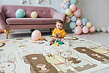 Дитячий двобічний килимок POPPET "Сплячі малюки та Чарівне місто" (200х180 см). POPPET  PP011-200, фото 6