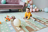 Дитячий двобічний килимок POPPET "Сплячі малюки та Чарівне місто" (200х180 см). POPPET  PP011-200, фото 8