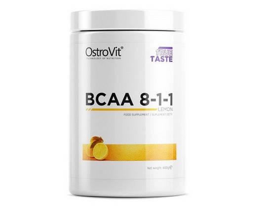 Амінокислоти ВСАА OstroVit BCAA 8-1-1 400 g апельсин, фото 2