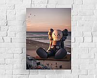 Плакат KAWS Ocean2 формат А3 без рам