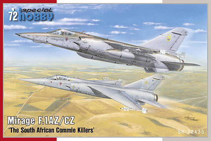 Mirage F.1AZ / CZ 'The South African Commie Killers'. SPECIAL HOBBY SH72435, фото 1