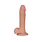 Фалоїмітатор Dildo The Ultra Soft Dude 9,0" Flesh, 22х4,5 см., фото 2