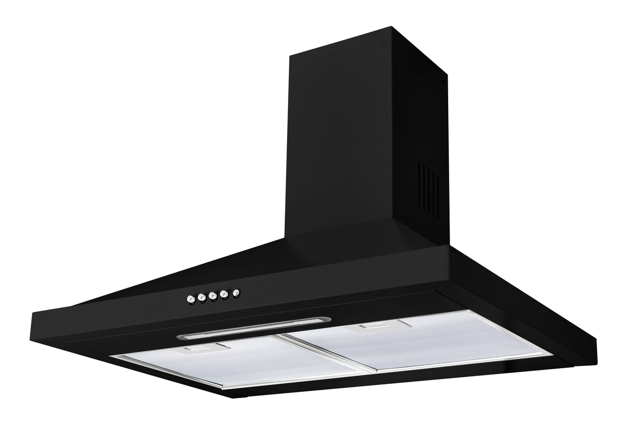 Кухонна витяжка купольна пристінна чорна BORGIO BKM(TR) 60 black (650м/куб.)