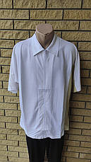 Сорочка чоловіча, поло стрейчева брендова високої якості, великі розміри G.F., Туреччина, фото 2