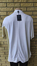 Сорочка чоловіча, поло стрейчева брендова високої якості, великі розміри G.F., Туреччина, фото 3