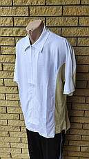 Сорочка чоловіча, поло стрейчева брендова високої якості, великі розміри G.F., Туреччина, фото 5