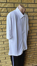 Сорочка чоловіча, поло стрейчева брендова високої якості, великі розміри G.F., Туреччина, фото 4