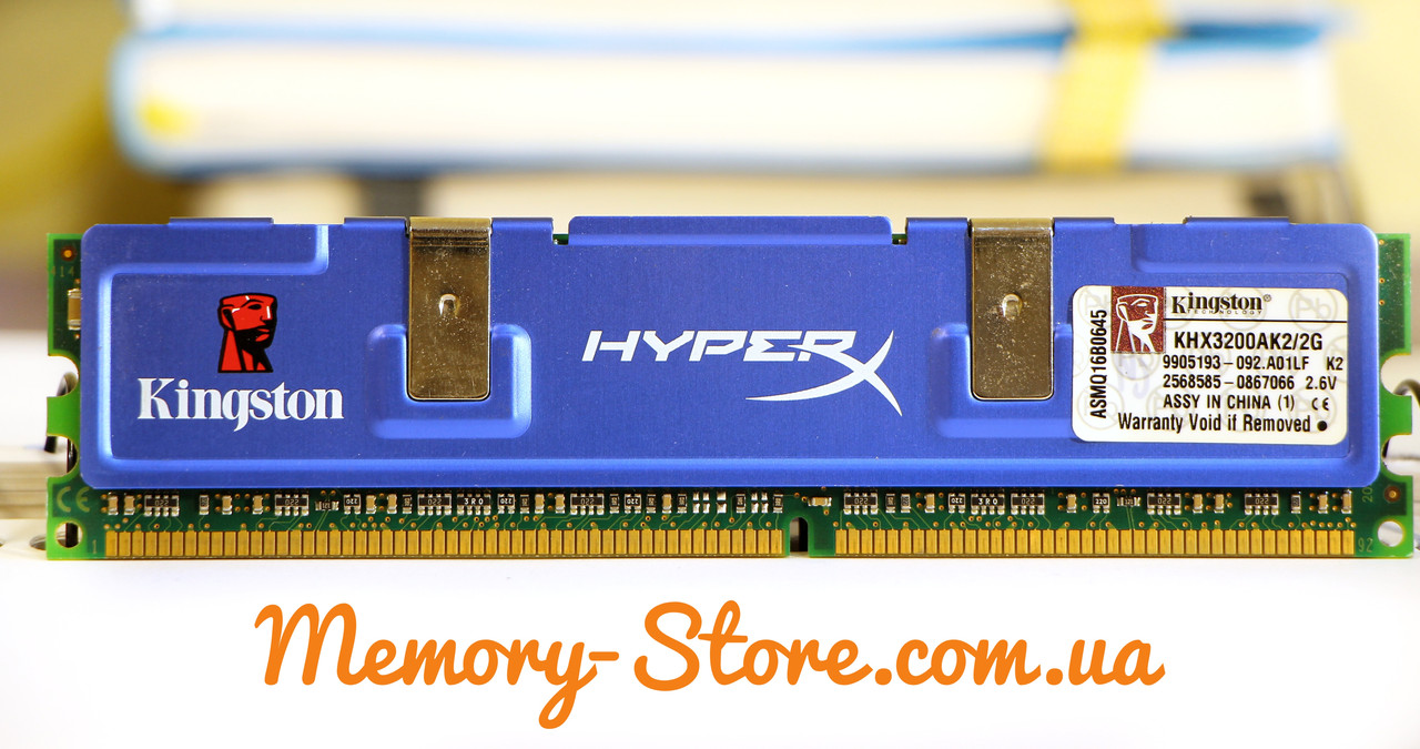 Оперативна пам'ять для ПК DDR 1Gb 400MHz PC3200, Kingston Hyper X (б/у)