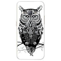 Чехол Print для Samsung J1 2016 / J120 силиконовый бампер с рисунком Owl