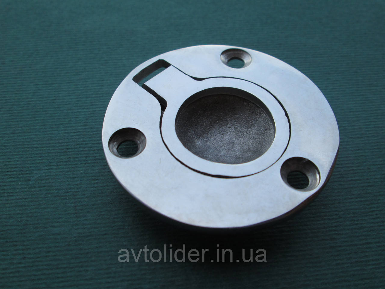 Неіржавке відкидне кільце для рундука, кругле, фото 1