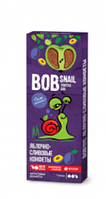 Натуральные Яблочно-Сливовые конфеты ТМ BOB SNAIL 30 г пастила без сахара Улитка Боб