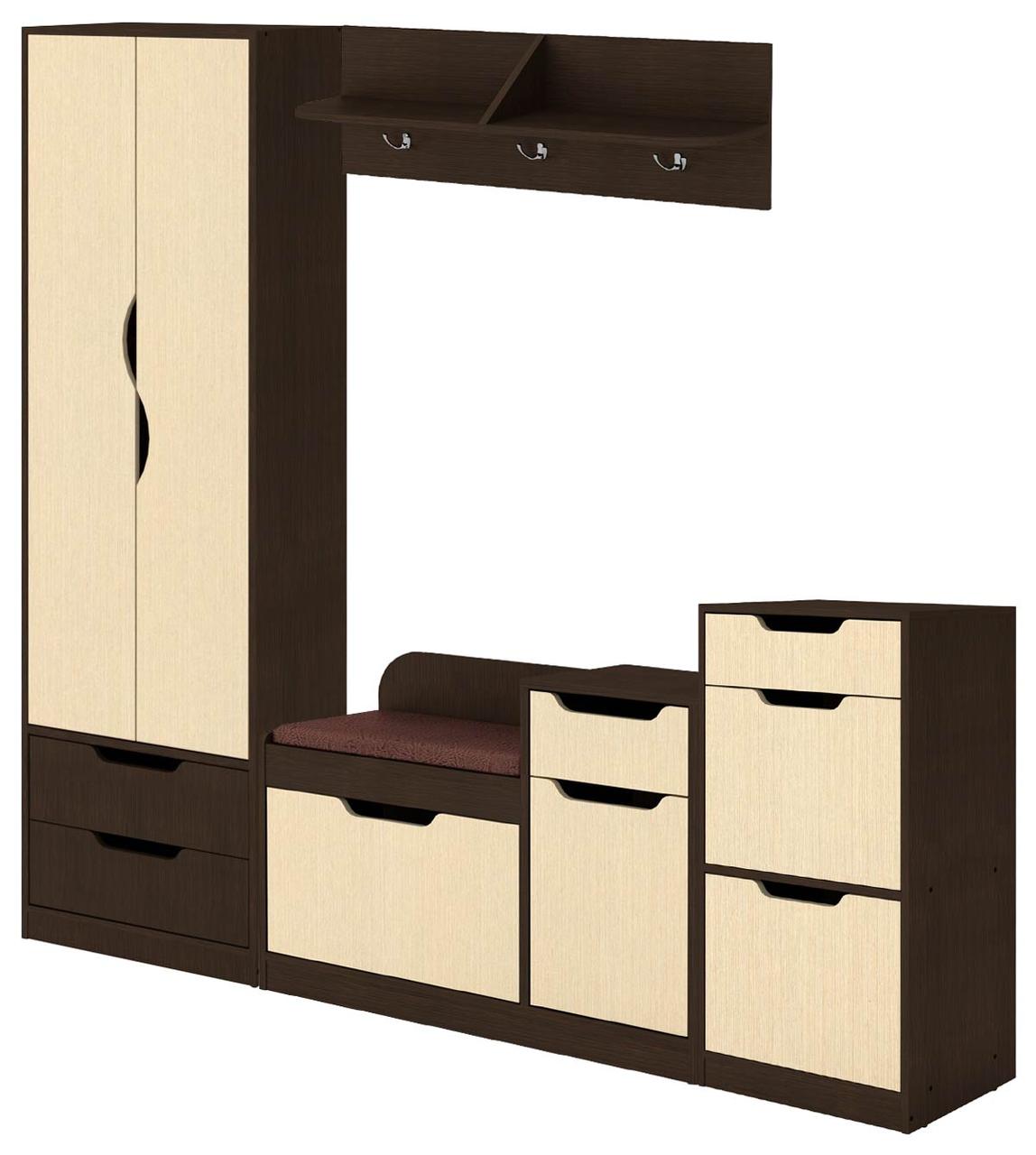 Передпокій Фаїна А1 Компанит Венге комбі (komA1), фото 1