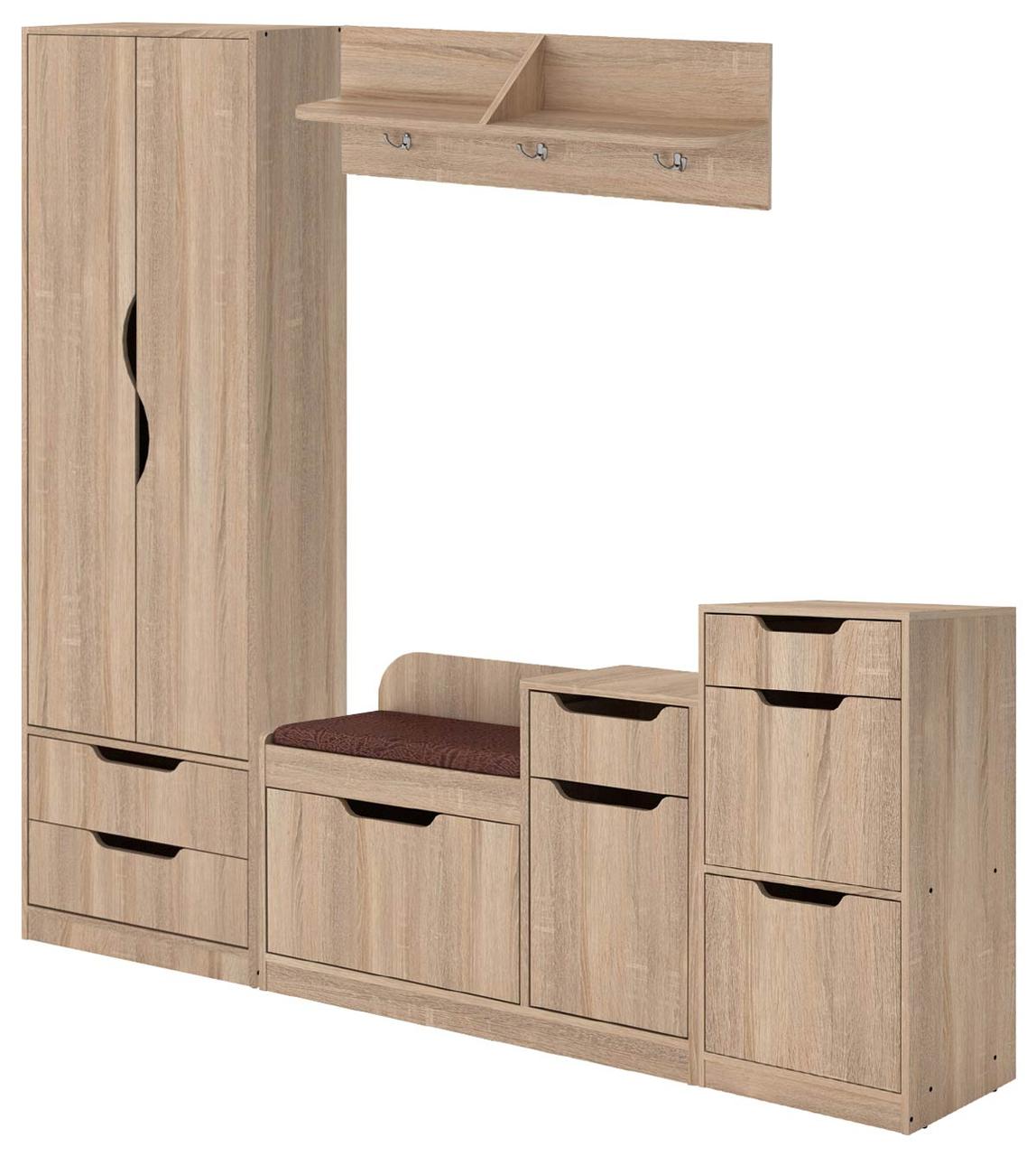 Передпокій Фаїна А1 Компанит Дуб сонома (komA4), фото 1