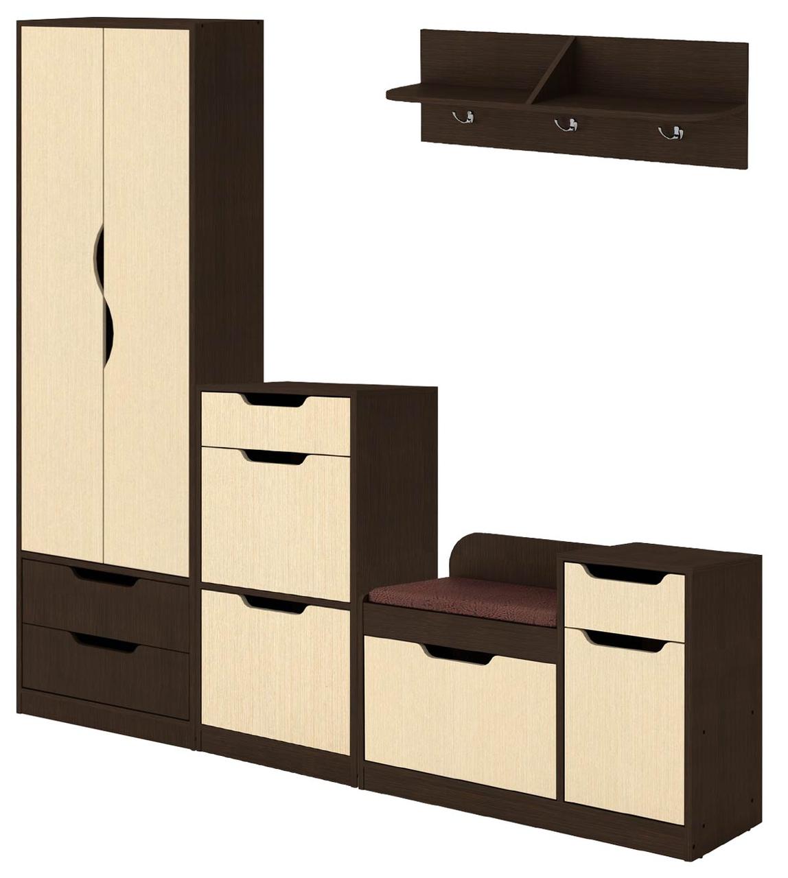 Передпокій Фаїна А2 Венге комбі (komA8), фото 1