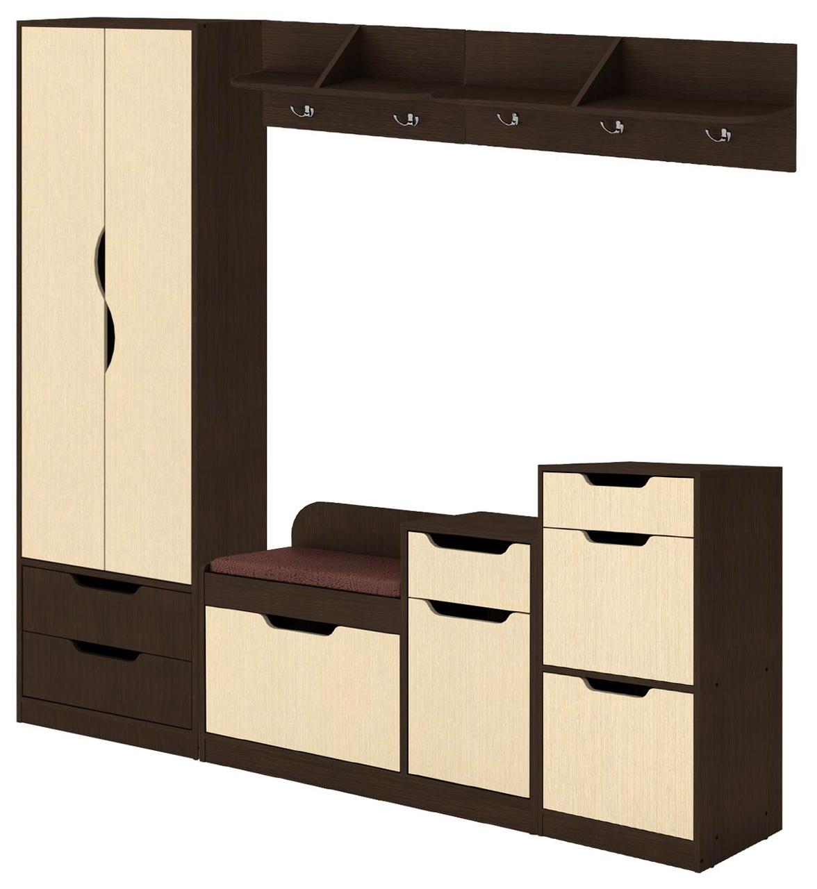 Передпокій Фаїна А4 Компанит Венге комбі (komA15), фото 1