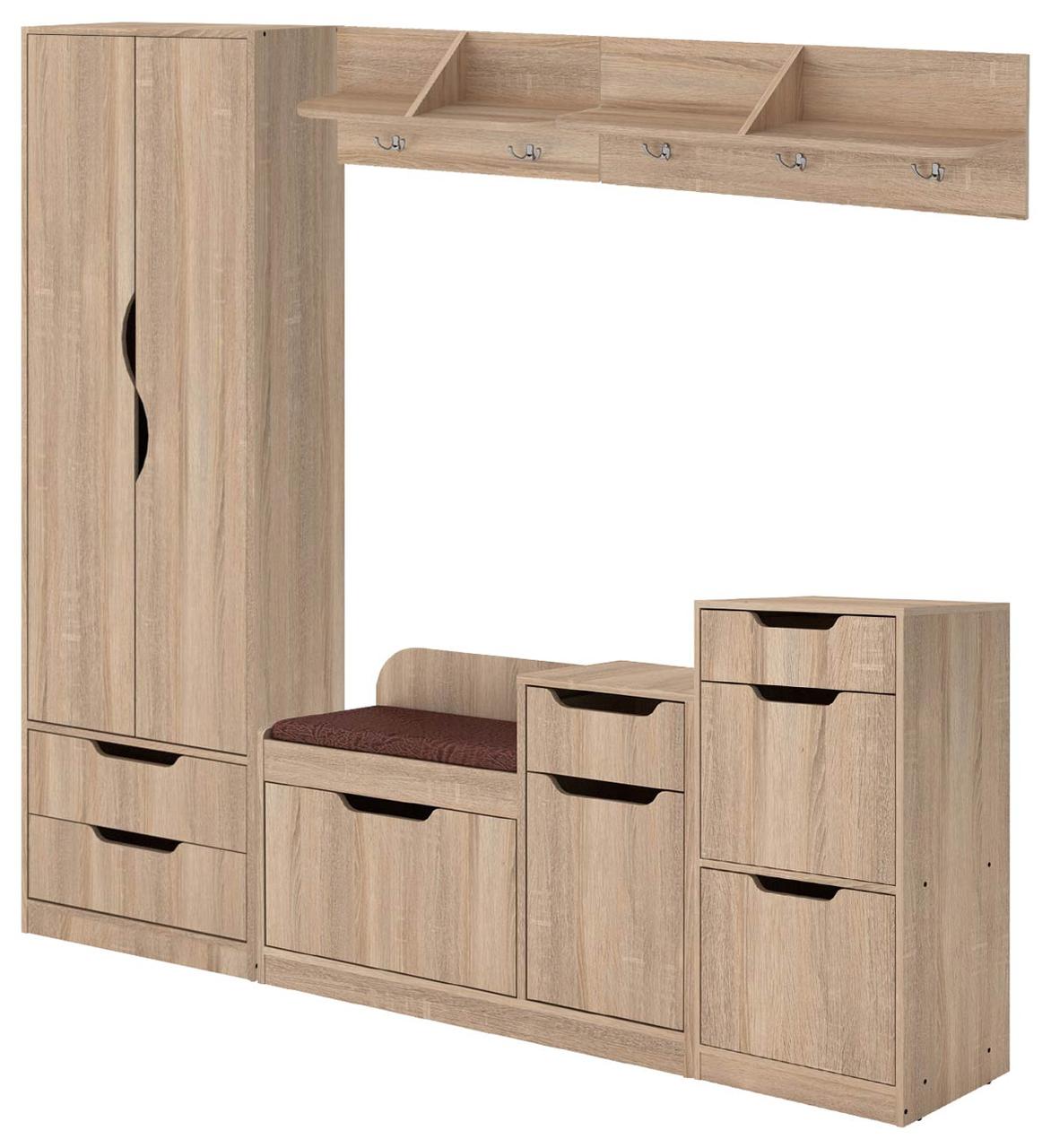 Передпокій Фаїна А4 Компанит Дуб сонома (komA18), фото 1