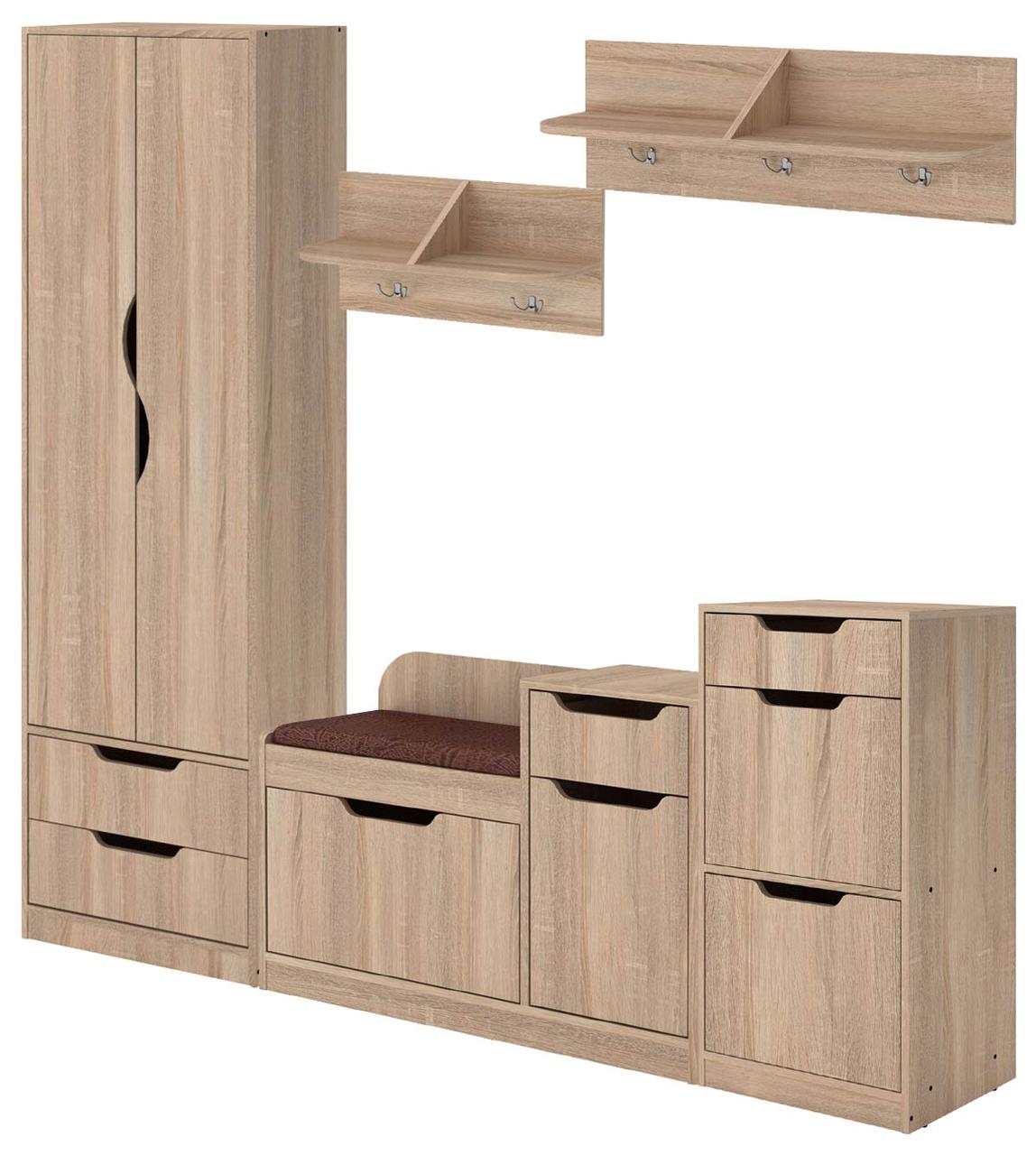 Передпокій Фаїна А5 Компанит Дуб сонома (komA25), фото 1