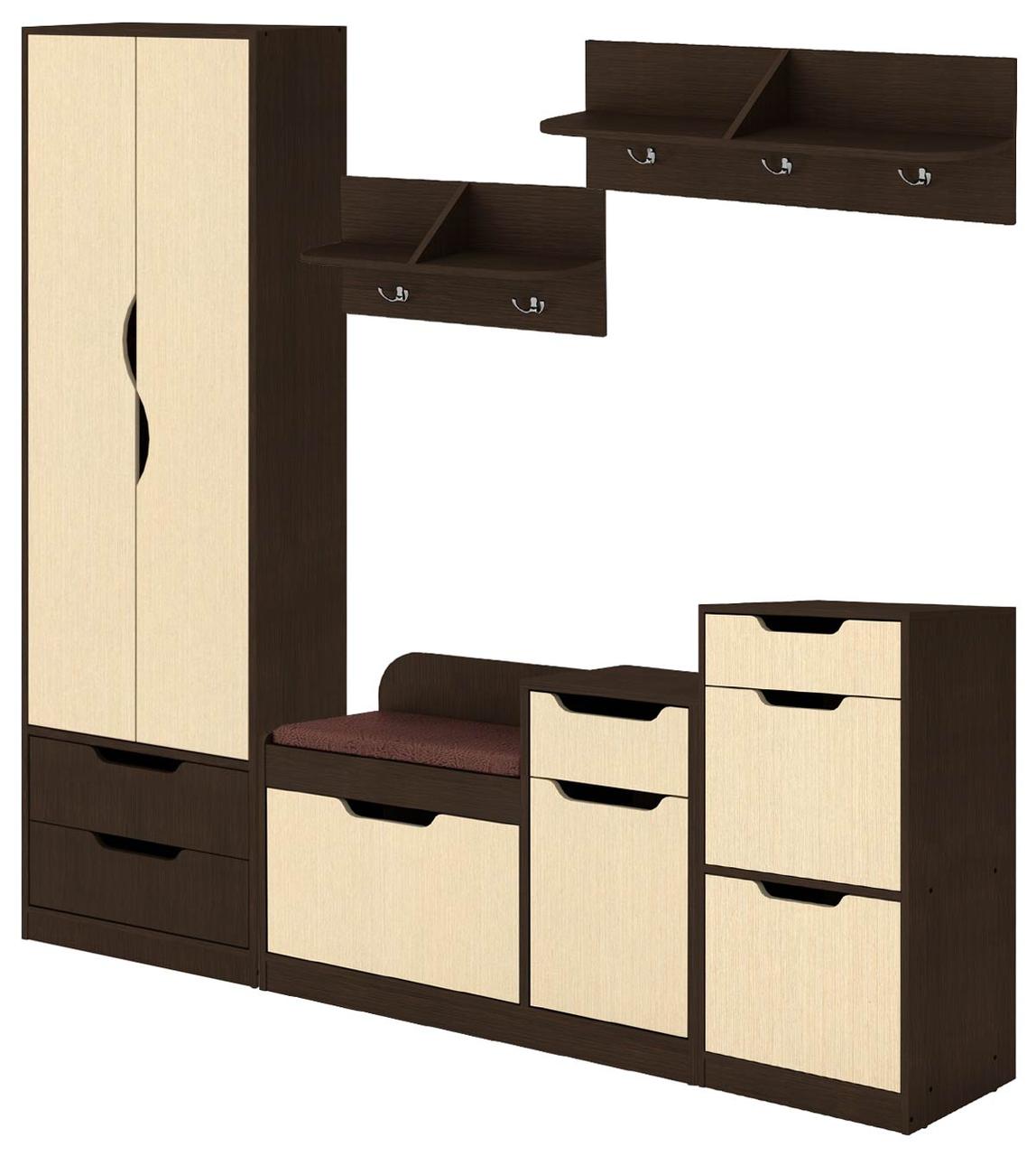 Передпокій Фаїна А5 Компанит Венге комбі (komA28), фото 1