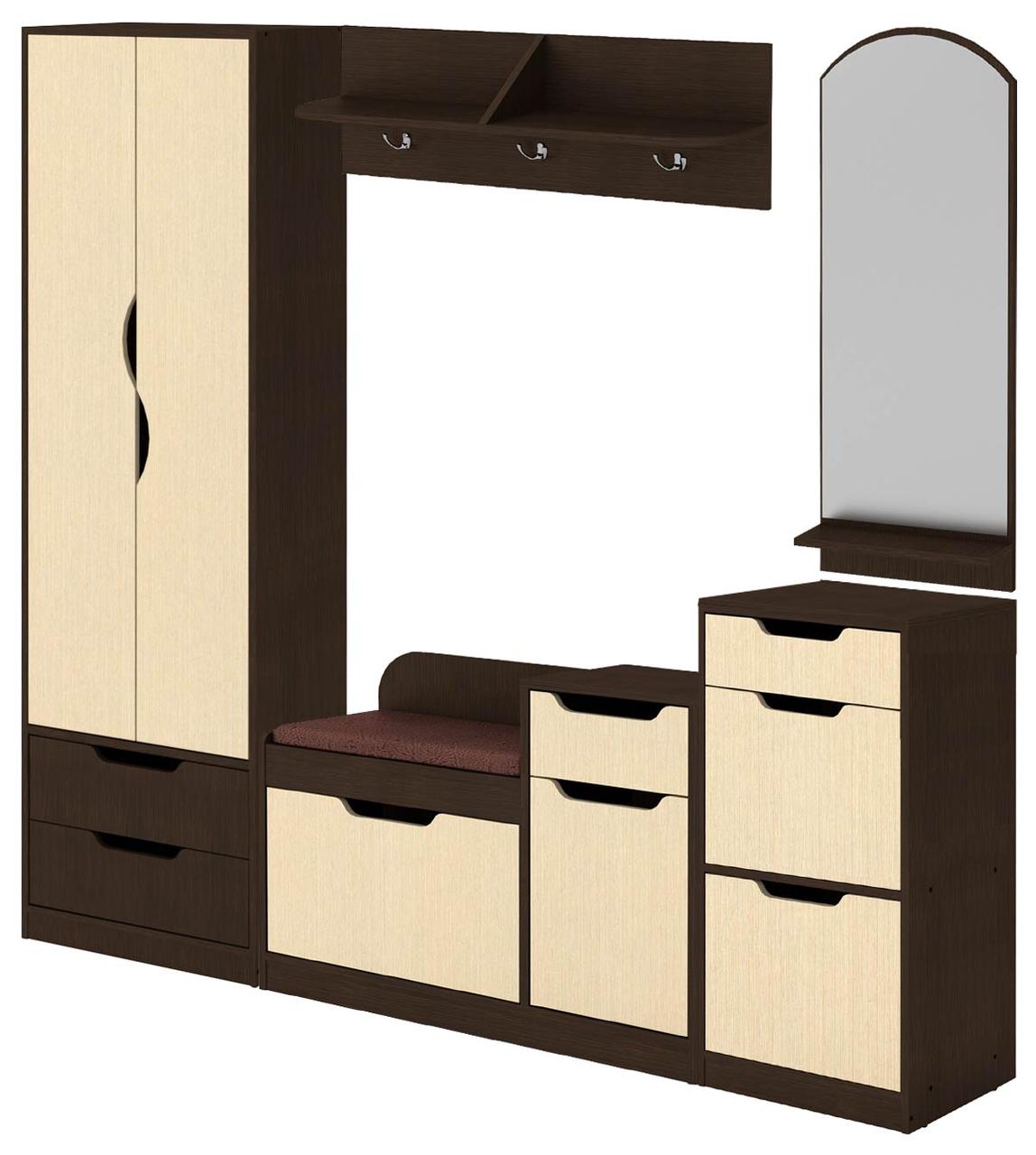 Передпокій Фаїна А6 Компанит Венге комбі (komA29), фото 1