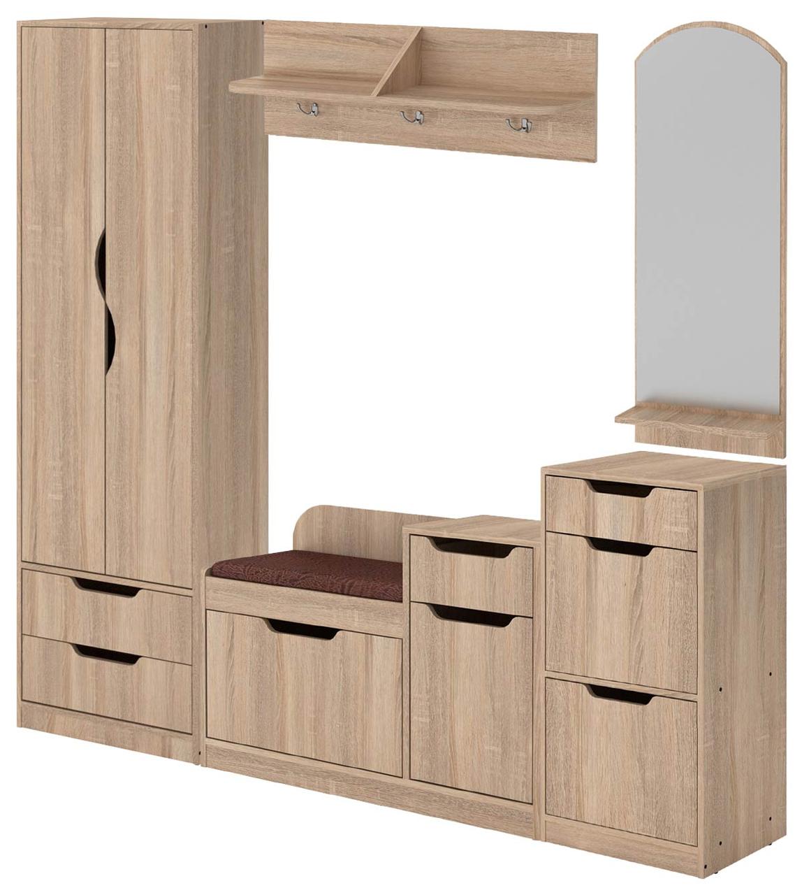 Передпокій Фаїна А6 Компанит Дуб сонома (komA32), фото 1