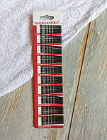 Невидимка, Шпилька для волосся, Колір: Чорний, 4,5 см