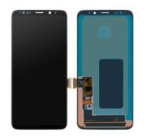Дисплей для Samsung G965 Galaxy S9 Plus (GH97-21691D) з сенсорним склом (Чорний) Оригінал