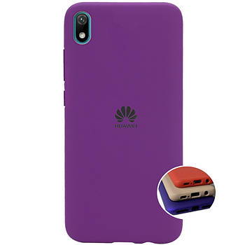 Чохол Silicone FULL case для Huawei Y5 2019 (09) Purple фіолетовий