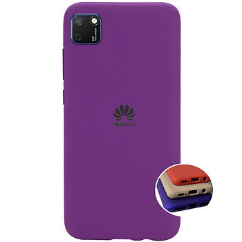 Чохол Silicone FULL case для Huawei Y5P 2020 (09) Purple фіолетовий