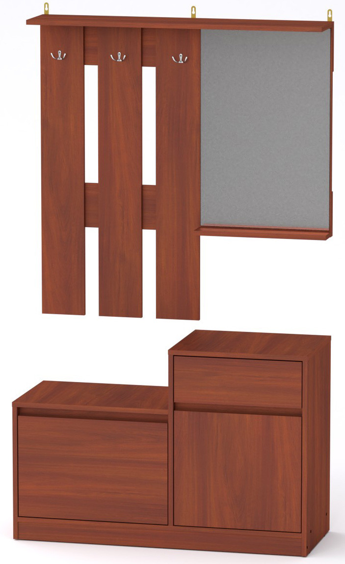 Передпокей Влада Компакт Яблуня (110х38х168, 3 см), фото 1